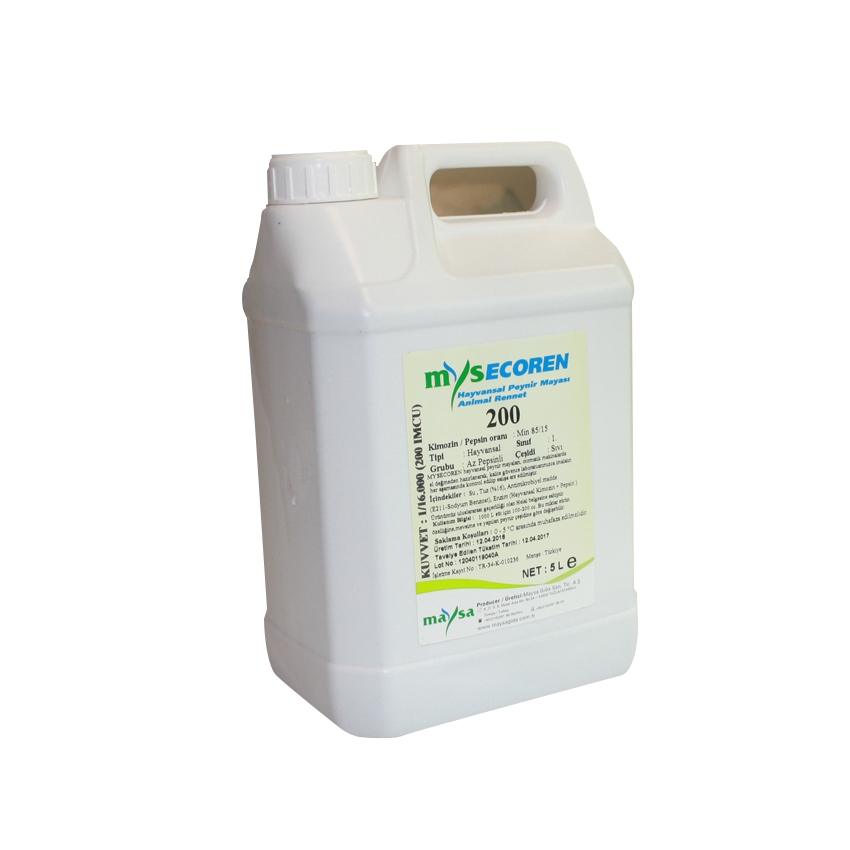 Enzyme & Milk Coagulants MAYSA GIDA San ve Tic. A.S